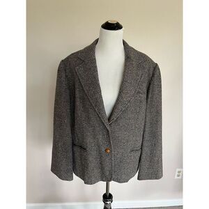 BEAU BREM Vintage WOMENS BLAZER Jacket Long Sleeve Button SIZE 42